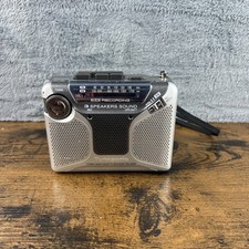 Panasonic RQ-A220 Radio Lettore Cassette Registratore Audio TESTATO FUNZIONANTE LEGGI