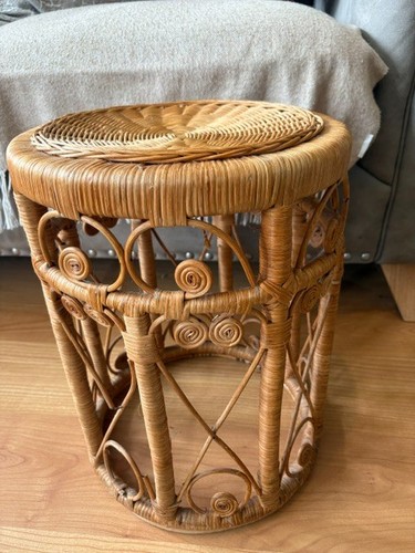 Tavolo vintage retrò bambù