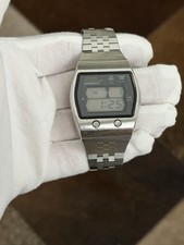 Raro orologio sportivo digitale uomo Seiko Quartz LC 0634-5001 JDM anni '70 vintage