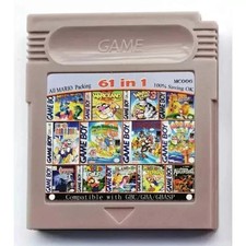 Cartouche 61 jeux en 1 GameBoy