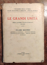 LE GRANDI UNITA NELLA GUERRA