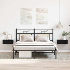 Comodini sospesi 2 pz Rovere