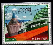 Francobollo Repubblica 2010 Olio Carli  - usato