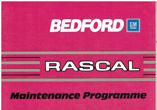 Bedford rascal benzina van - rascal, 1.0