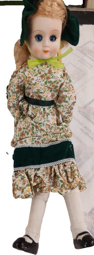 Bambola porcellana vintage - porcellana,