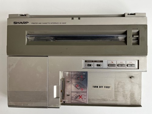 Plotter sharp 1600p - plotter, ce-1600p