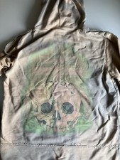 Drop Dead Clothing Zip Hoodie Skull rare