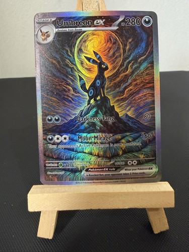 Umbreon dark pokemon card - ex,