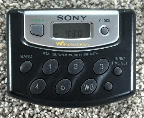 Radio portatile meteo sony - radio,