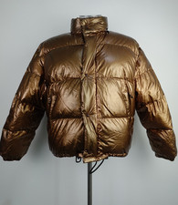 MONCLER GIUBBINO IMBOTTITO PIUMINO GIACCA UOMO M JACKET MAN VINTAGE ORO BOMBER