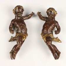 Putti antichi legno - putti,