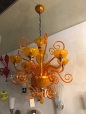 Lampadario in vetro di Murano