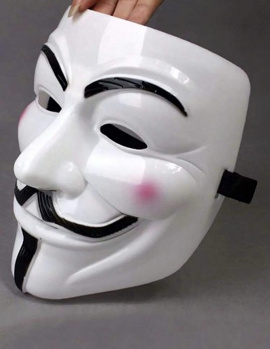 Maschera per vendetta guy - v,