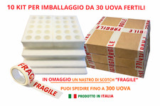 10 KIT IMBALLAGGIO 30 UOVA