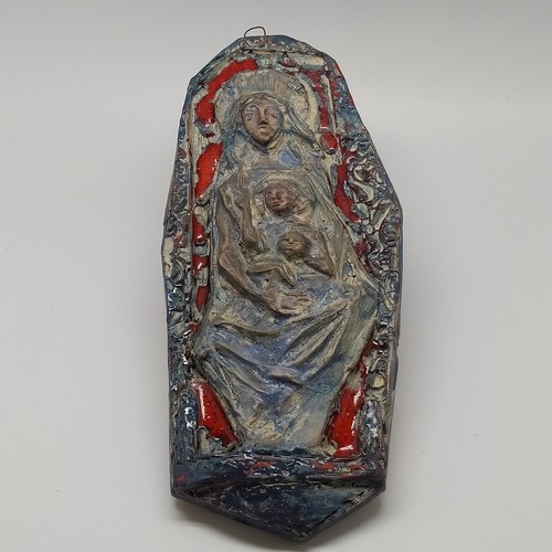 Ceramica artistica madonna con - artistica,