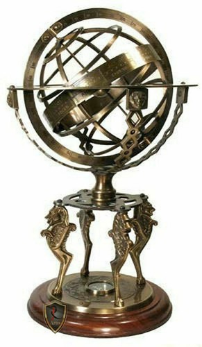 Sfera armillare ottone
