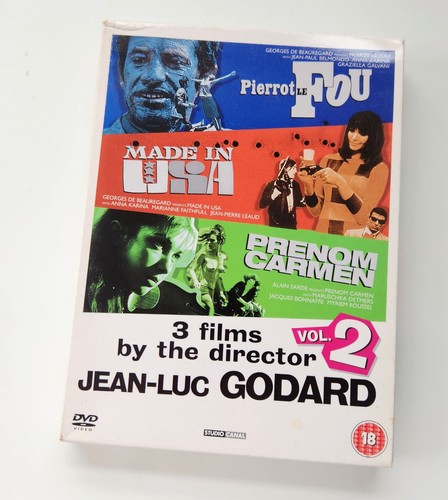 Jean luc godard dvd - dvd, collection