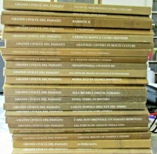 LE GRANDI CIVILTA' DEL PASSATO 24 VOLUMI OPERA COMPLETA 