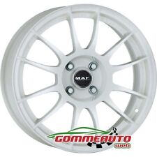 4 CERCHI IN LEGA 17 MAK XLR GLOSS/WHITE 7X17 4X98 ET35 FIAT ABARTH