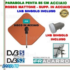 KIT PARABOLA 85 CM IN ACCIAIO