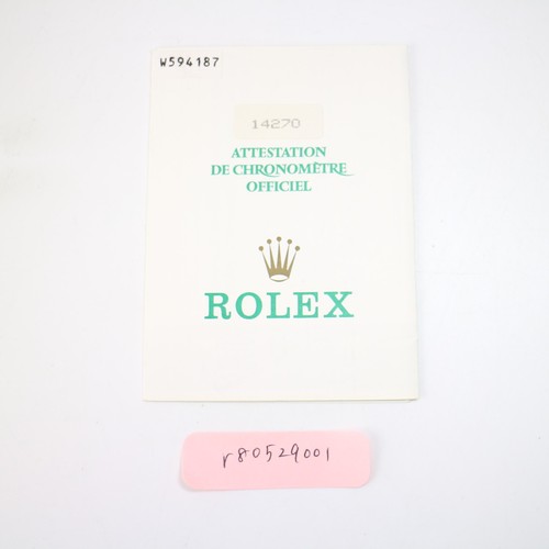 Rolex 14270 explorer carta - rolex,