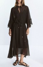Zara Women Zara BELTED CAFTAN