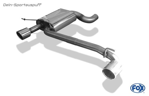 Scarico sportivo duplex fox - scarico,