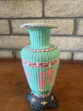 MID CENTURY SCOUBIDOU WOVEN