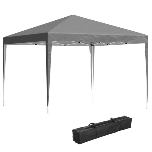 Gazebo 3x3m grigio - gazebo, oxford