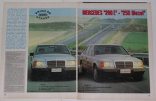 Test Drive Prova 1985 MERCEDES 200 E - 250 D W124