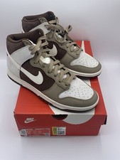 Nike Dunk High Retro PRM Khaki-LT Chocolate EU 42 US 8,5