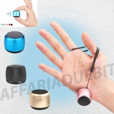 Mini Cassa Bluetooth Speaker Altoparlante Wireless Portatile audio surround 3W