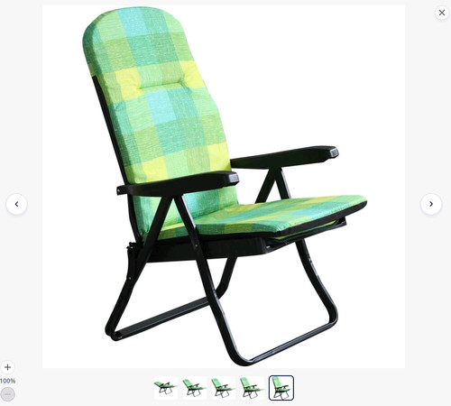 Sedia sdraio gravity verde - sedia,