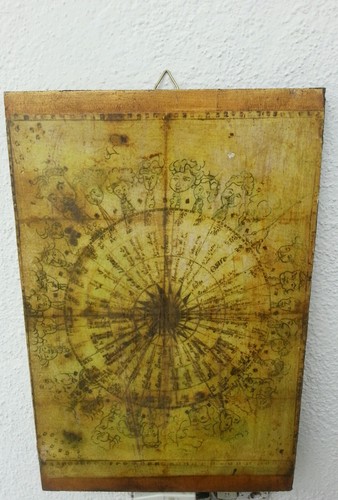 Quadro decoupage legno venti - ,