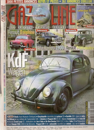 Gazoline 156 renault - 156, dauphine