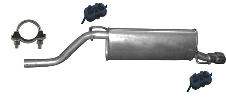 Silenziatore posteriore