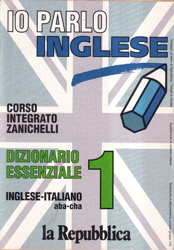Parlo inglese dizionario - inglese,