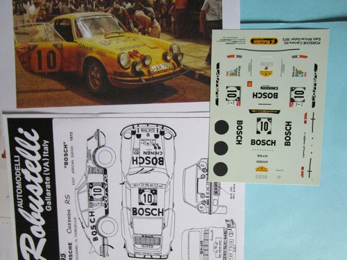 Decal robustelli porsche - decal,