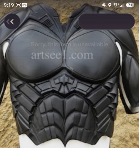 Batman cosplay armatura spalle - batman,
