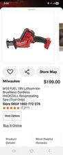 Milwaukee 2719-20 Seghetto