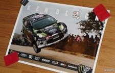 1 Affiche Poster Officiel KEN BLOCK FORD Fiesta WRC Rallye Argentine 2011 JUMP