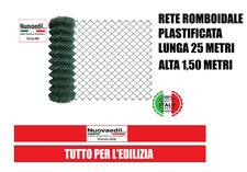 Rete recinzione Plastificata