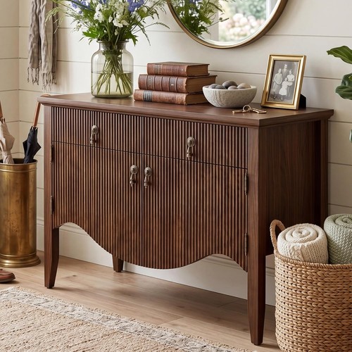 Fluted buffet cabinet - buffet,