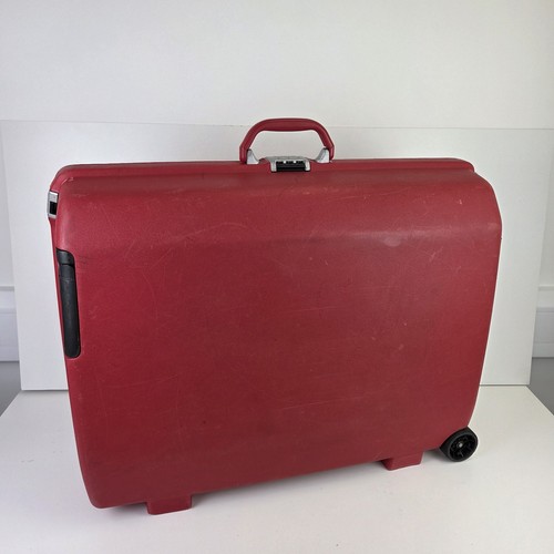 Valigia rigida rossa samsonite - rigida,