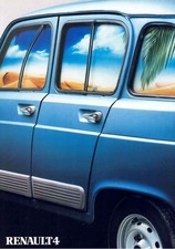 Catalogue brochure Renault 4
