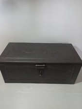 Lancia Antica Cassetta Porta Attrezzi Per Autocarro In Metallo LEGGI DESCRIZIONE