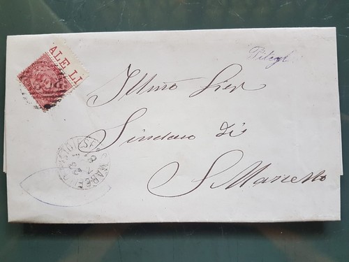 Lettera piteglio annullo - lettera,