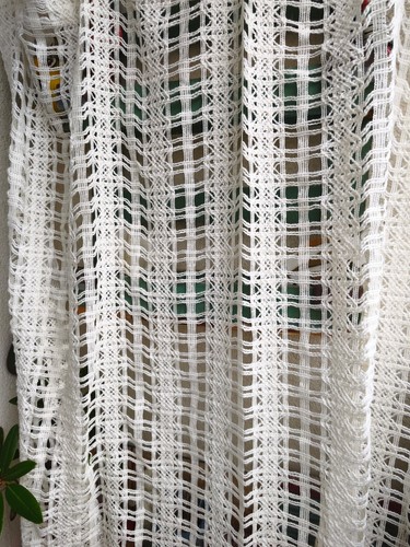 Coppia tende vintage rete - di,