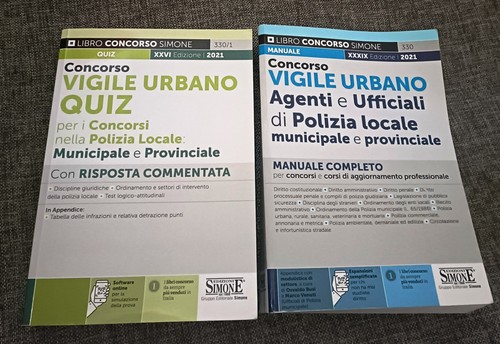 Libri concorso vigile - libri,