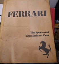 Libro Ferrari The Sports And Gran Turismo Cars Book Da Collezione Raro 